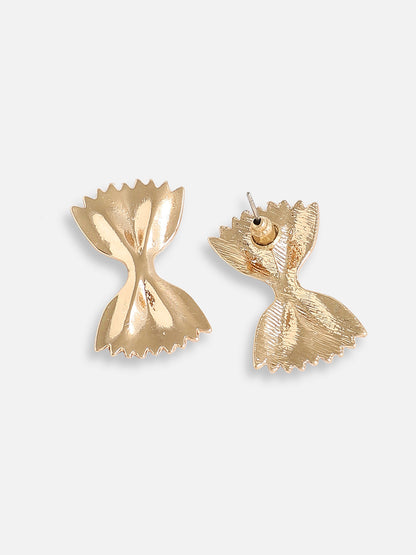 Gold Plated Designer Party Stud For Women