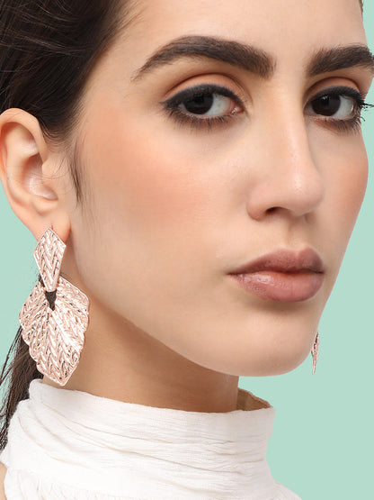 Gold Plated Designer Party Drop Earring For Women
