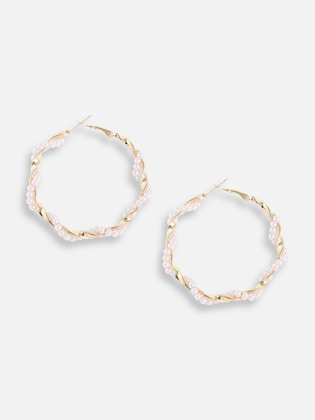 Gold Plated Designer Party Hoop Earring For Women
