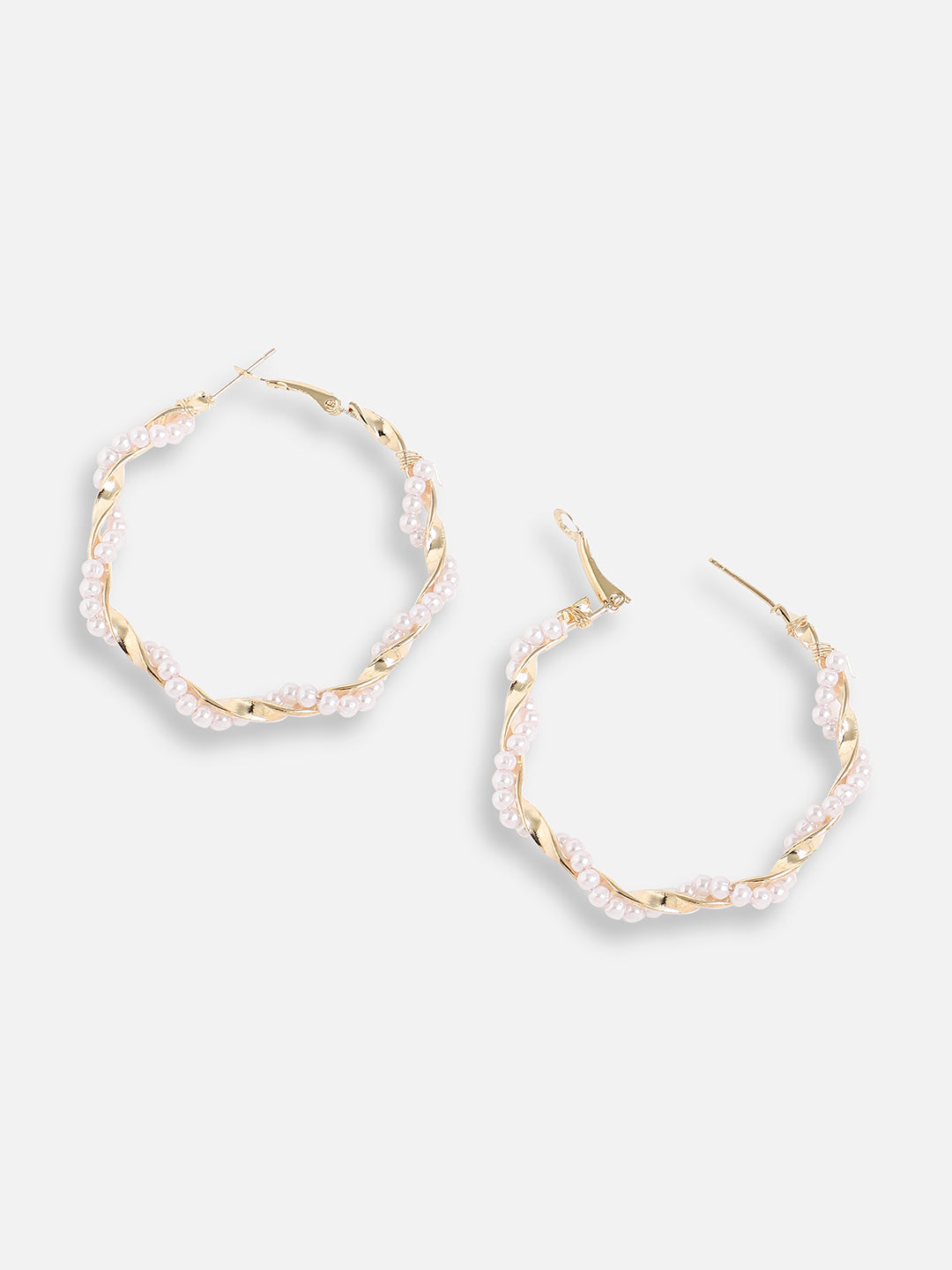 Gold Plated Designer Party Hoop Earring For Women