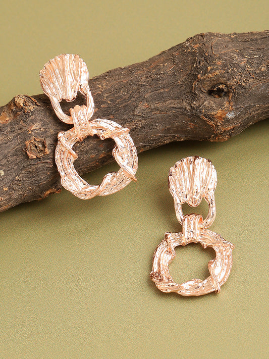Gold Plated Designer Party Drop Earring For Women