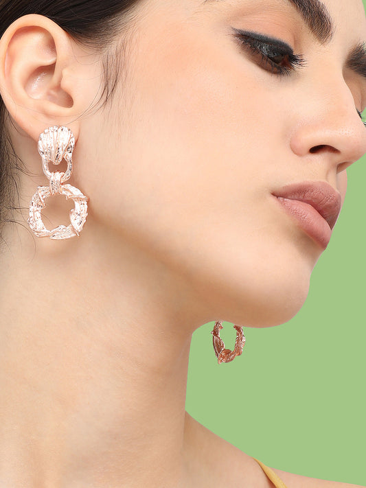 Gold Plated Designer Party Drop Earring For Women