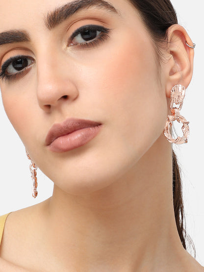 Gold Plated Designer Party Drop Earring For Women