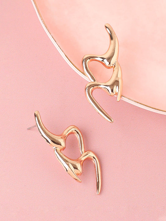 Gold Plated Designer Party Drop Earring For Women