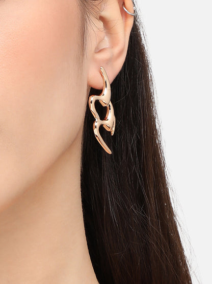 Gold Plated Designer Party Drop Earring For Women