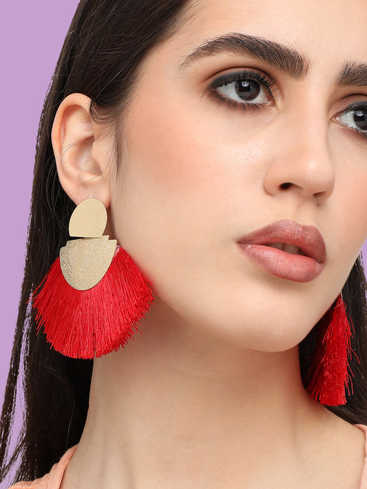 Gold Plated Designer Party Drop Earring For Women