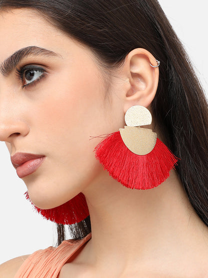 Gold Plated Designer Party Drop Earring For Women