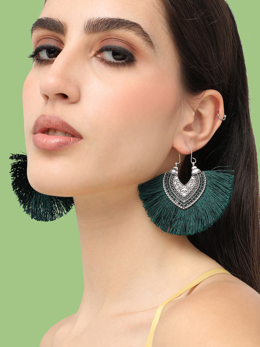 Gold Plated Designer Party Hoop Earring For Women