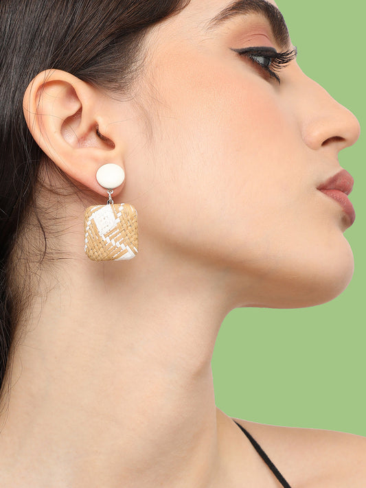 Gold Plated Designer Party Drop Earring For Women