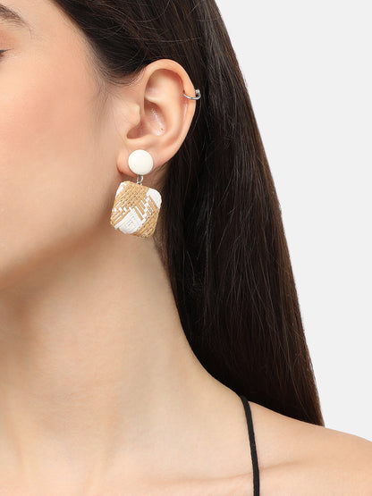 Gold Plated Designer Party Drop Earring For Women