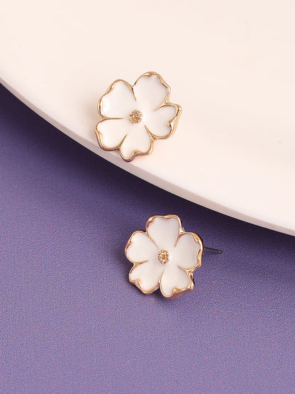 Gold Plated Designer Casual Stud For Women