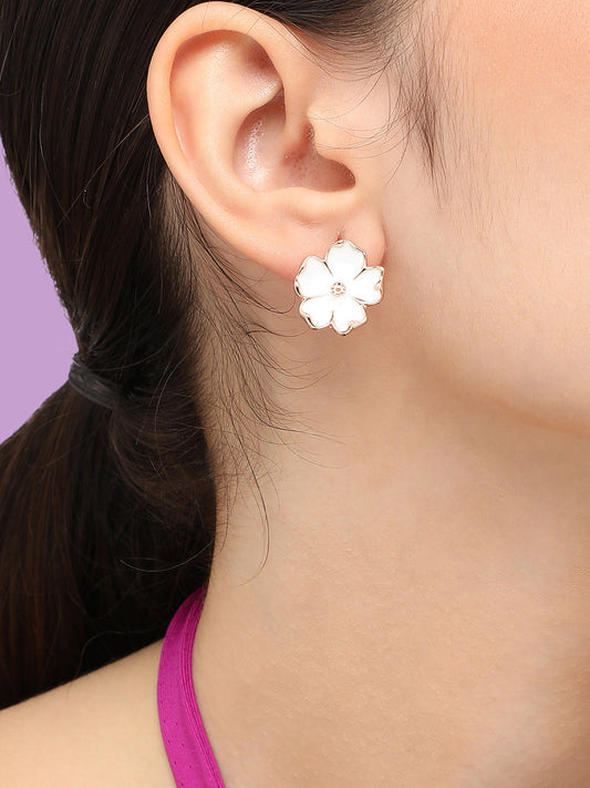 Gold Plated Designer Casual Stud For Women