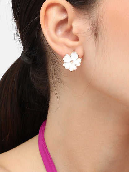 Gold Plated Designer Casual Stud For Women