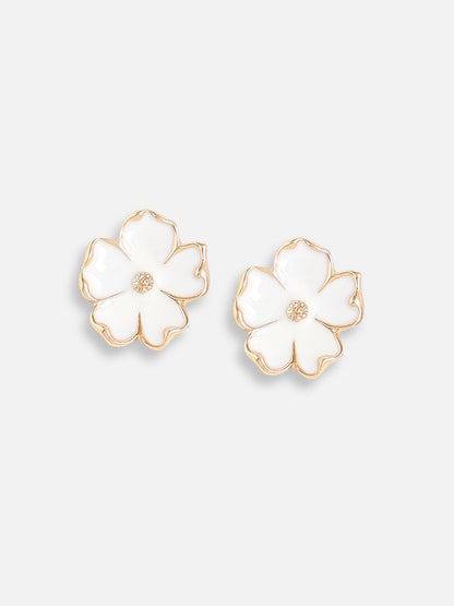 Gold Plated Designer Casual Stud For Women