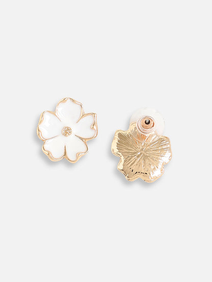Gold Plated Designer Casual Stud For Women