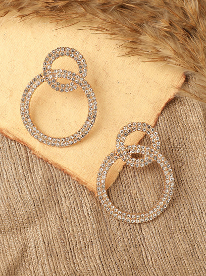 Gold Plated Designer Casual Drop Earring For Women