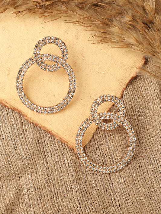 Gold Plated Designer Casual Drop Earring For Women