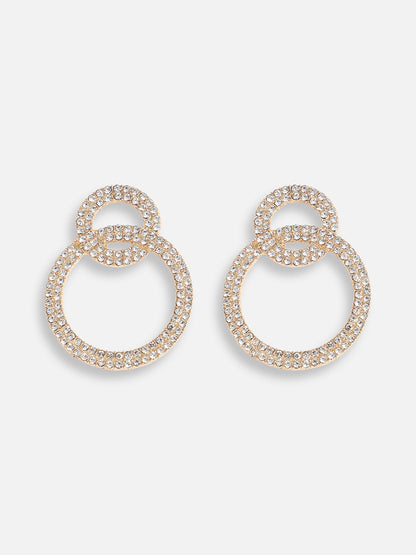 Gold Plated Designer Casual Drop Earring For Women
