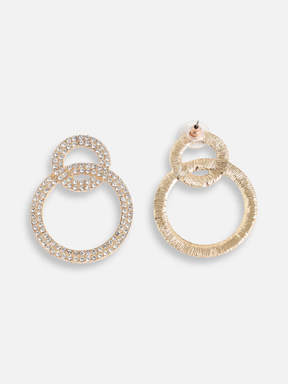 Gold Plated Designer Casual Drop Earring For Women