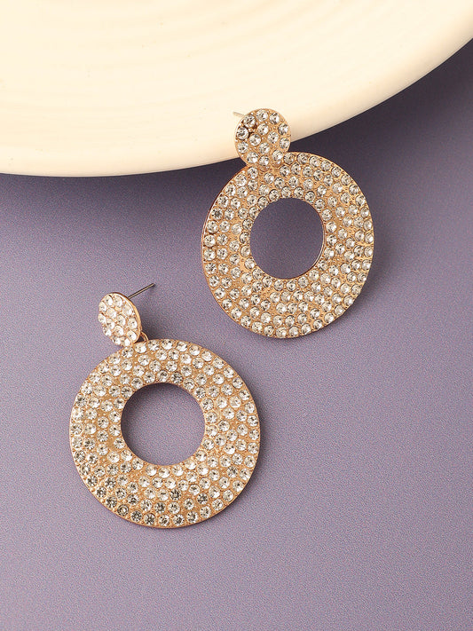 Gold Plated Designer Casual Drop Earring For Women