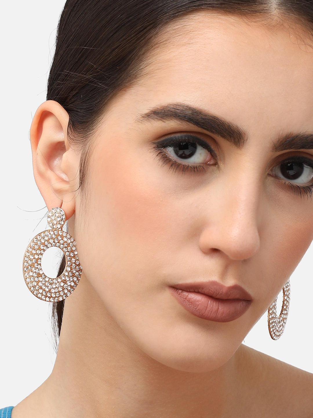 Gold Plated Designer Casual Drop Earring For Women