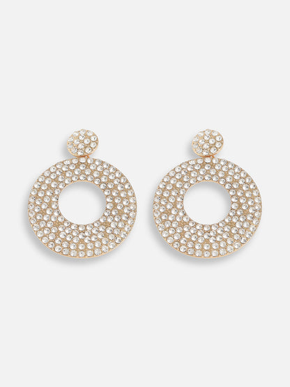 Gold Plated Designer Casual Drop Earring For Women