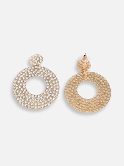 Gold Plated Designer Casual Drop Earring For Women