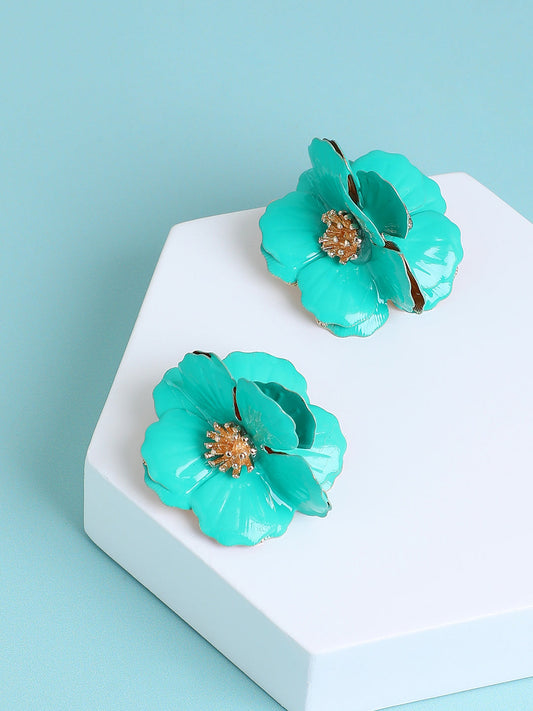 Gold Plated Designer Party Drop Earring For Women