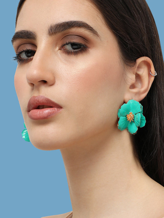 Gold Plated Designer Party Drop Earring For Women