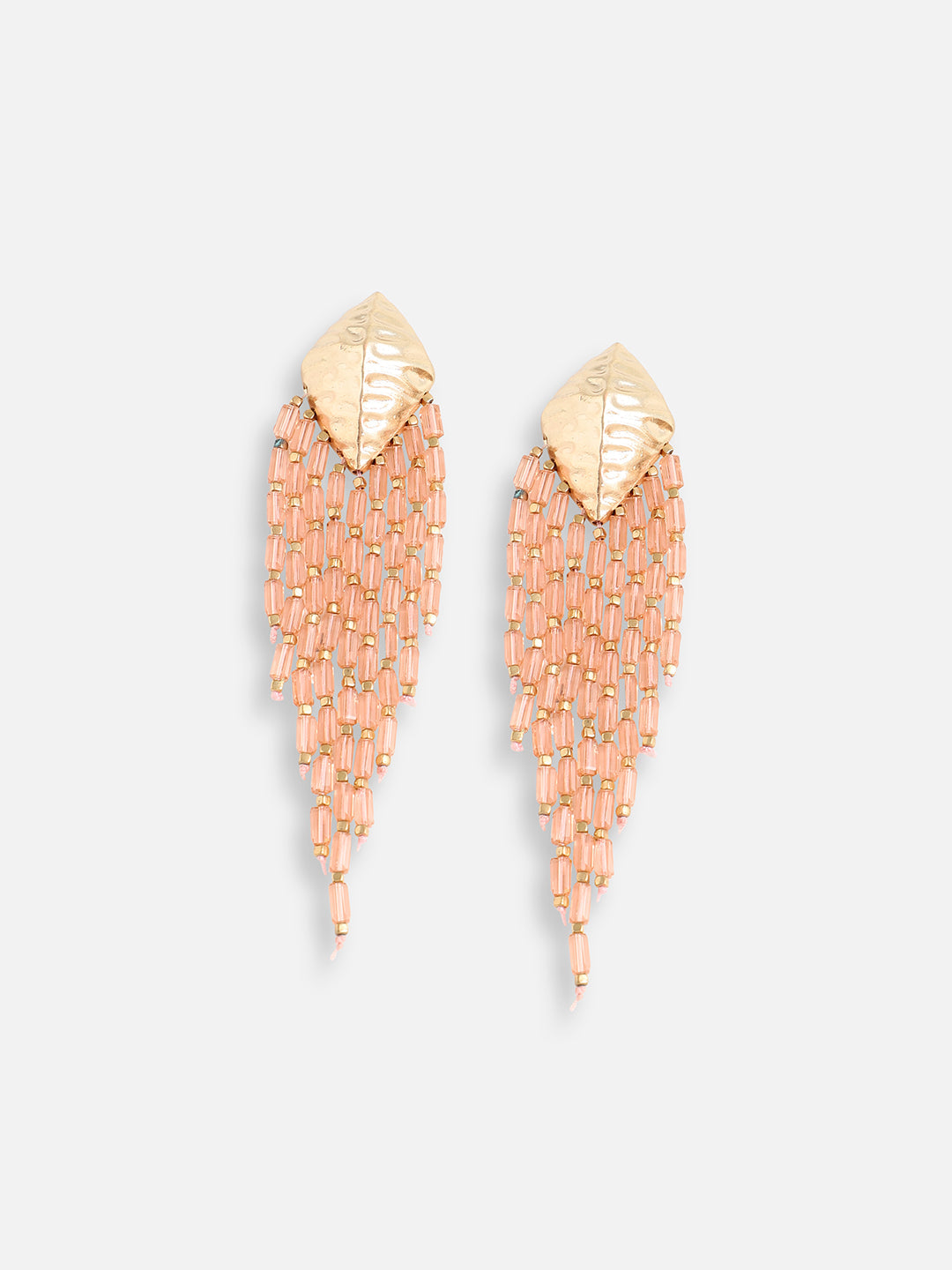 Gold Plated Designer Stone Party Drop Earring For Women