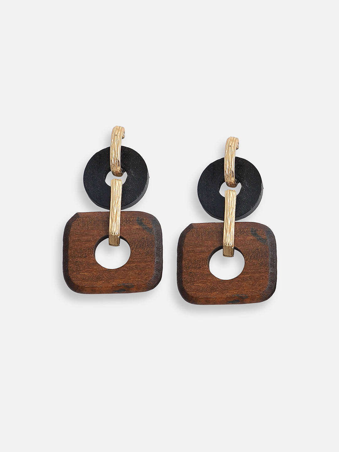 GOLD PLATED DESIGNER PARTY DROP EARRING FOR WOMEN