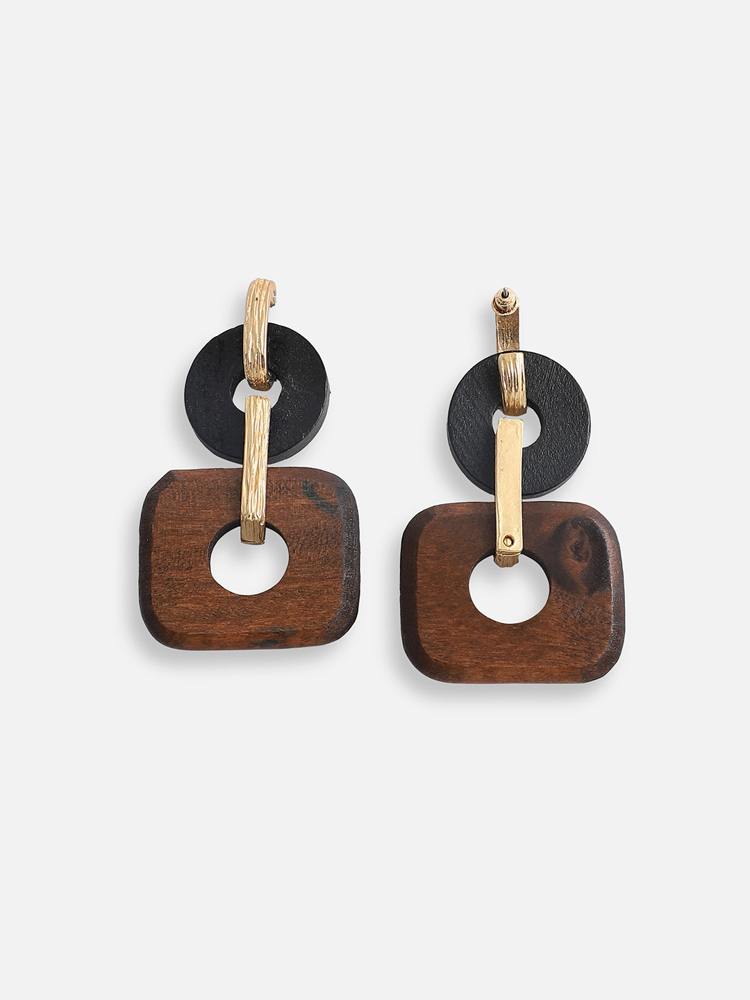 GOLD PLATED DESIGNER PARTY DROP EARRING FOR WOMEN