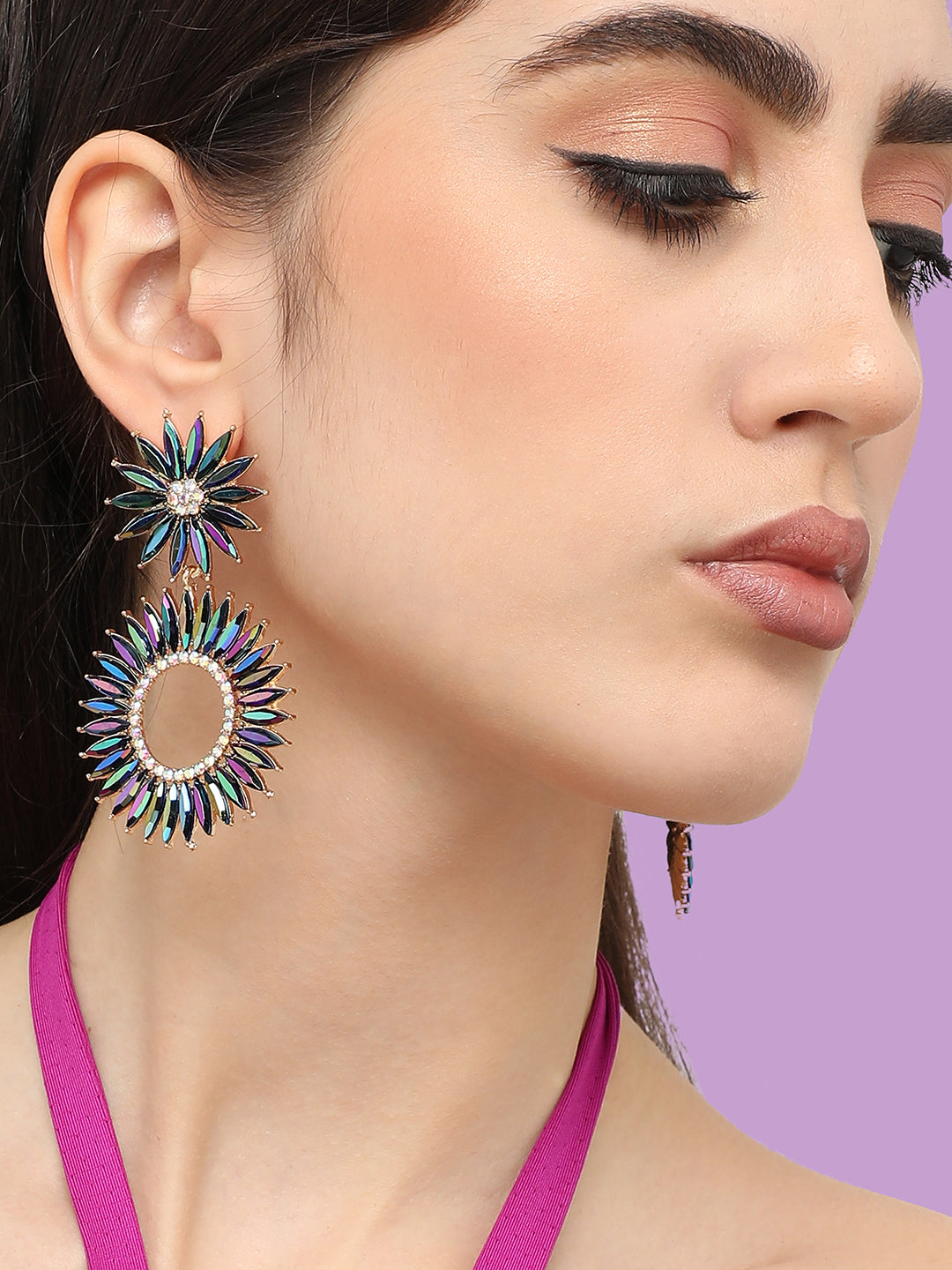 Multicolor Drop Earrings