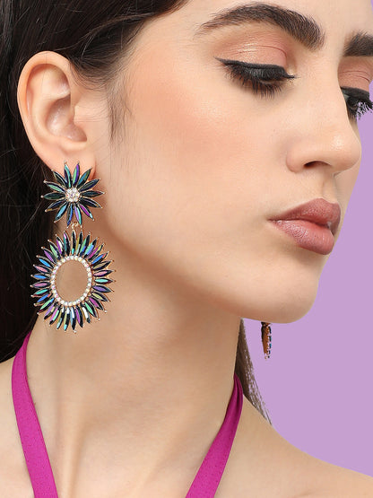 Multicolor Drop Earrings