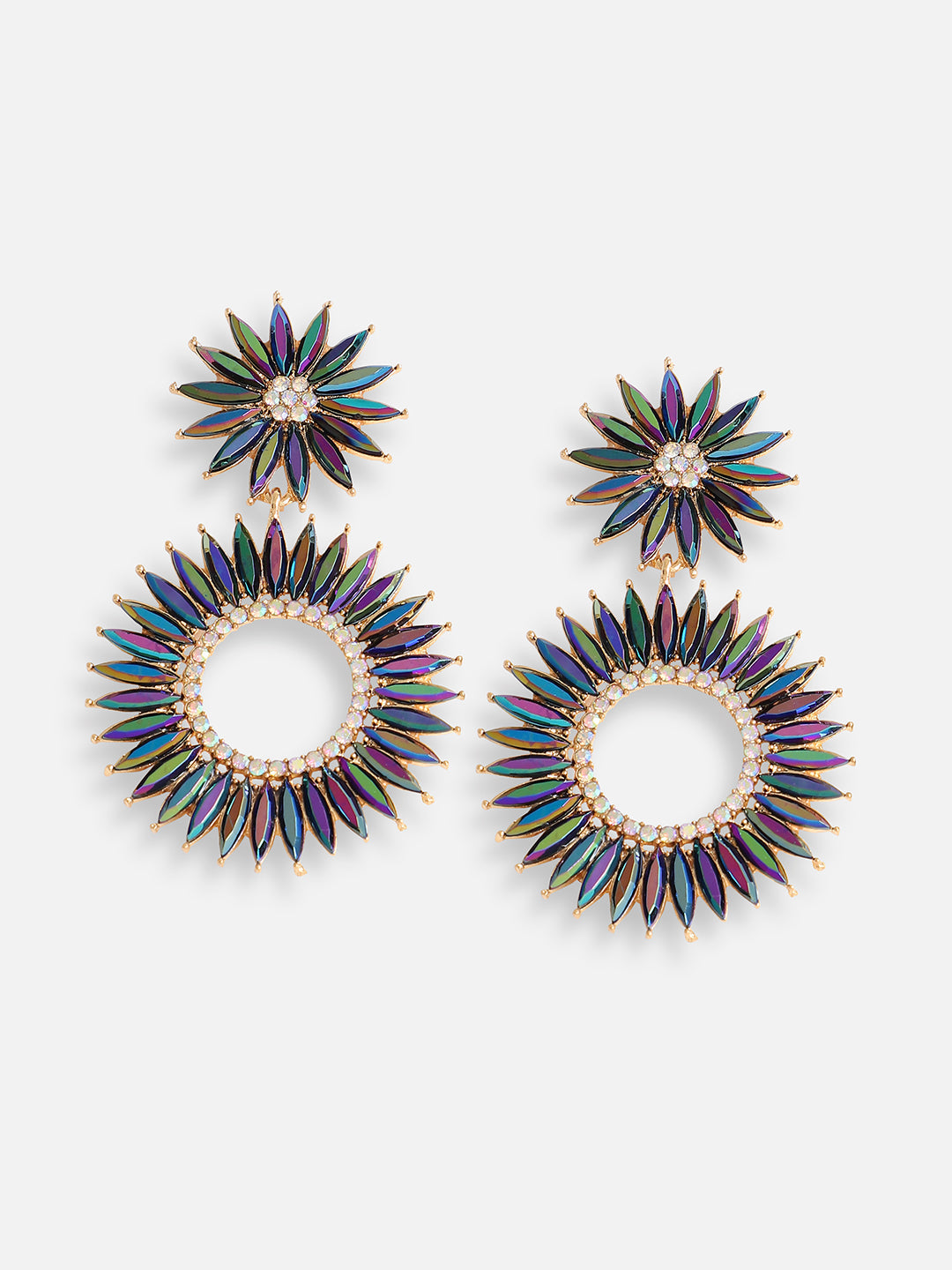 Multicolor Drop Earrings