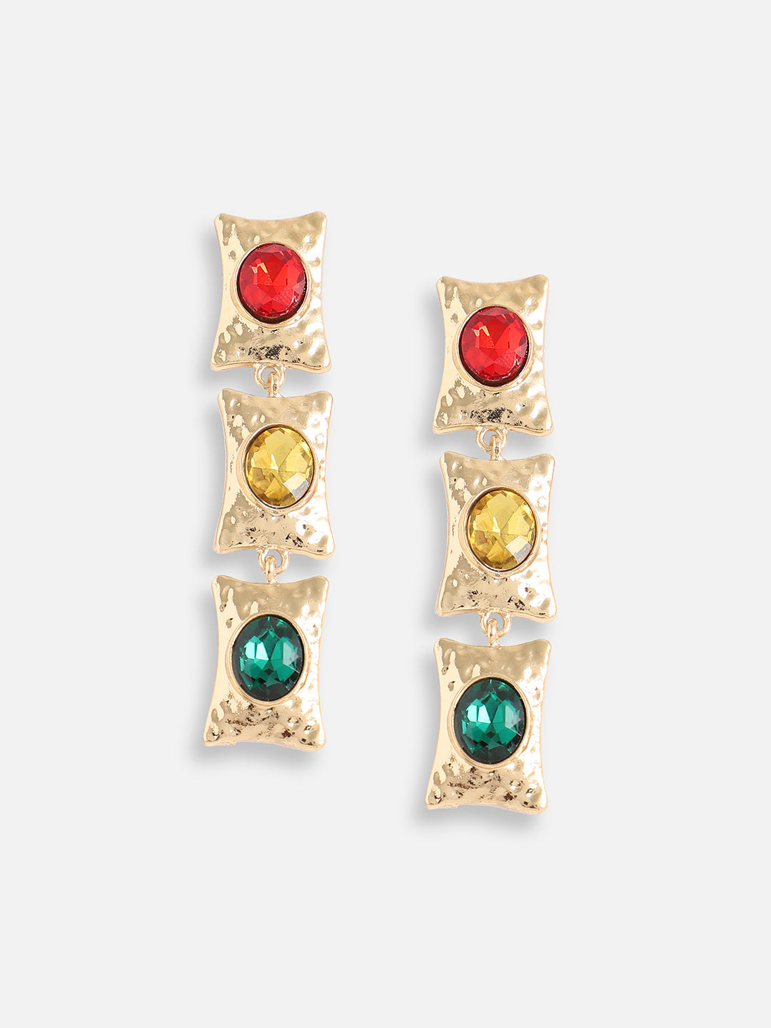 Multicolor Cascade Earrings