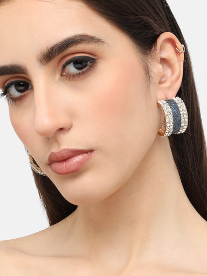 Midnight Blues Studs