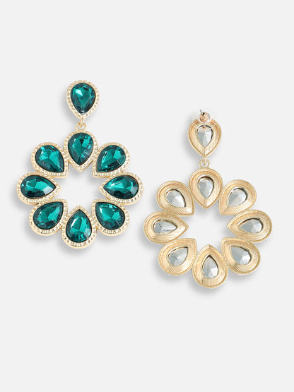 Emerald Desire Drop Earrings