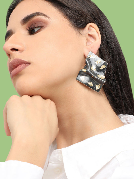 Gold Plated Designer Party Drop Earring For Women