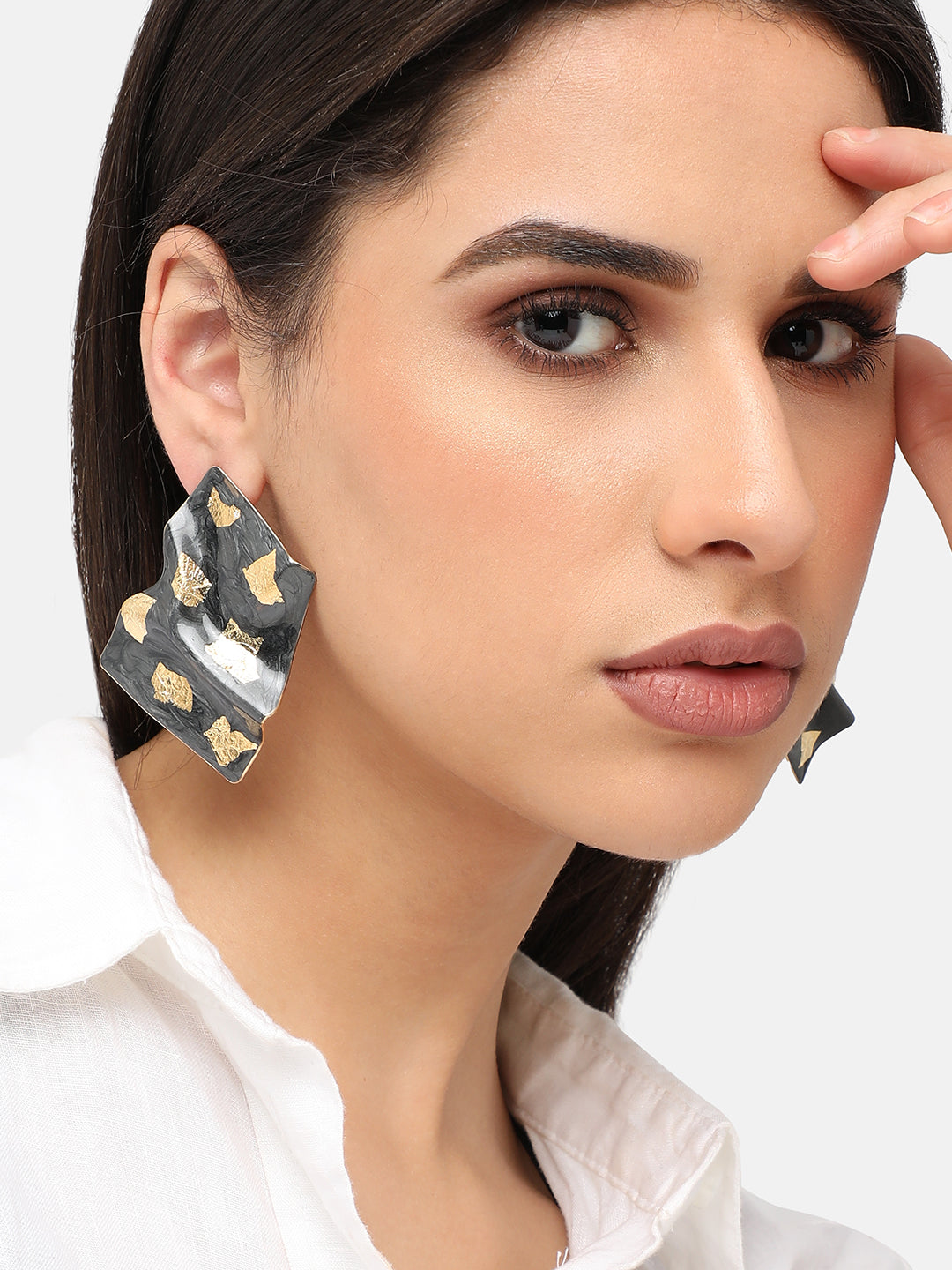 Gold Plated Designer Party Drop Earring For Women