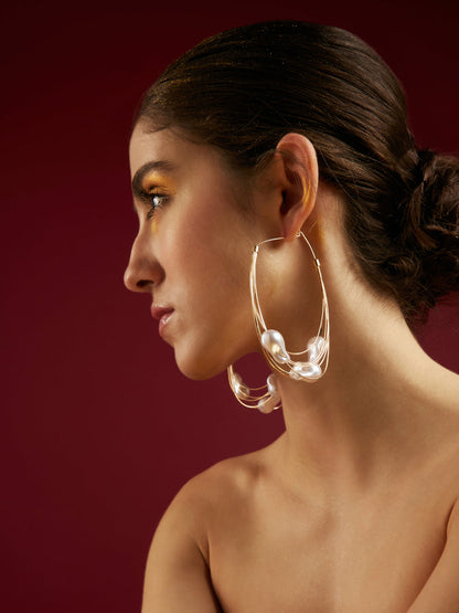 Aya Twist Hoops