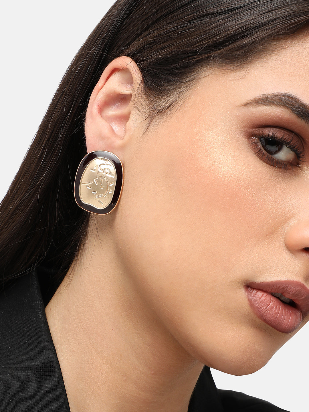 Gold Plated Designer Casual Stud For Women