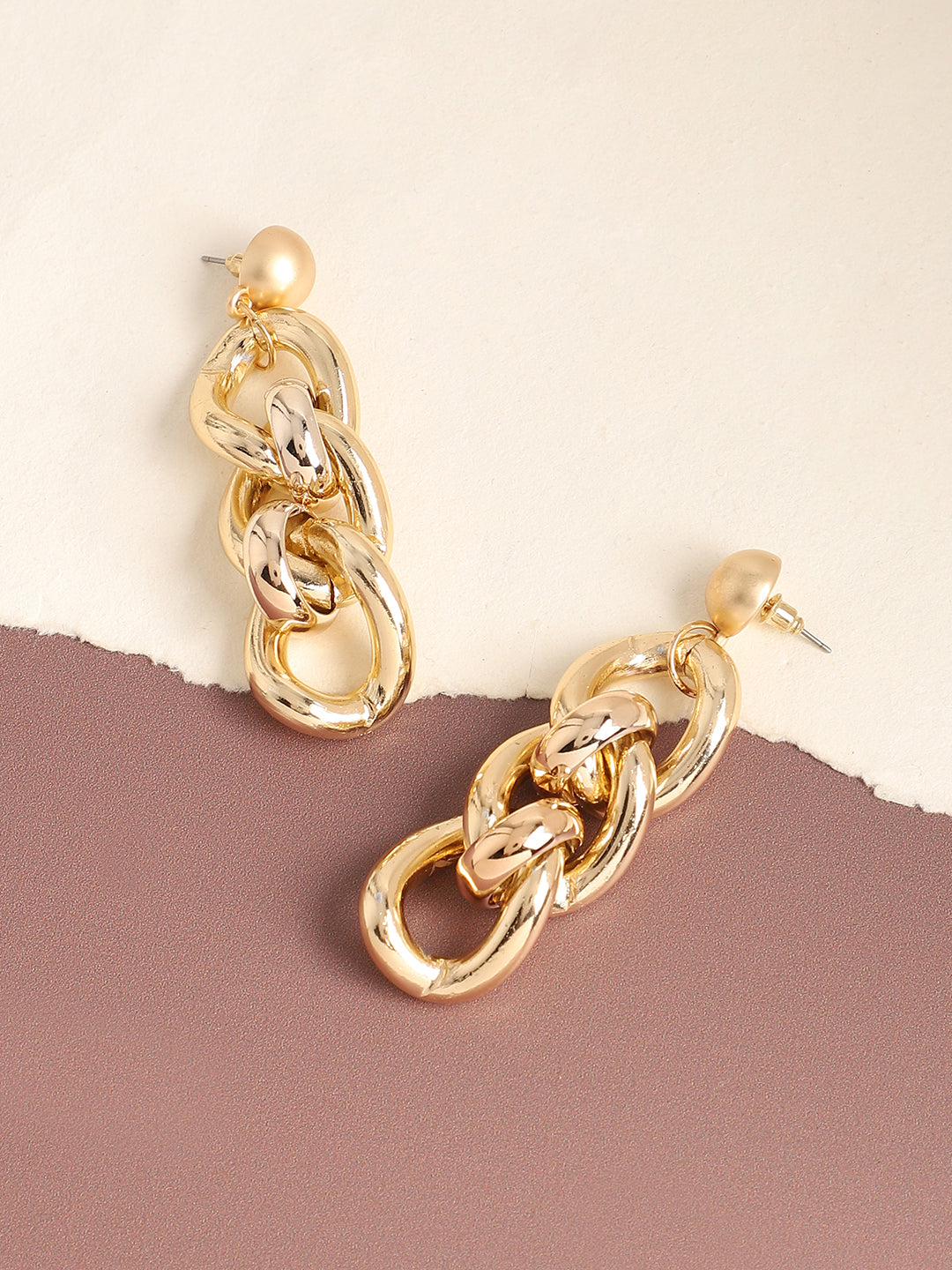 Chunky Link Earrings