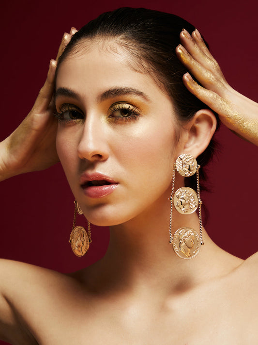 Noor Textured Earrings