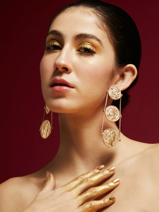 Noor Textured Earrings