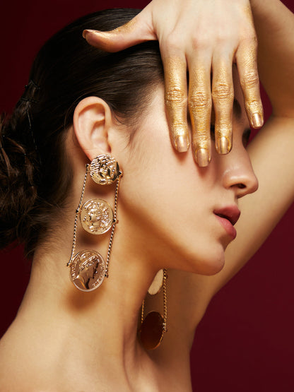 Noor Textured Earrings