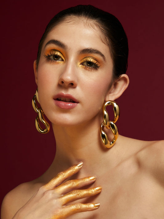 Chunky Link Earrings