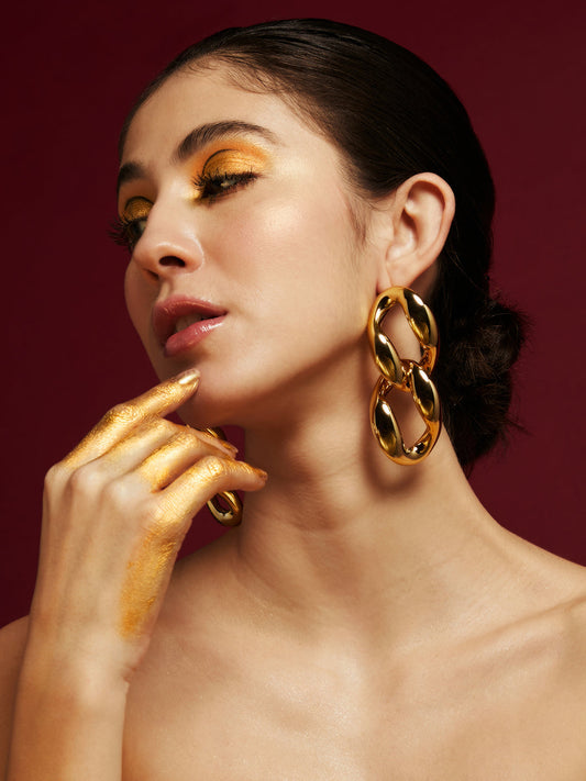 Chunky Link Earrings