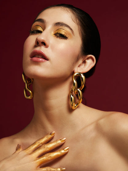 Chunky Link Earrings