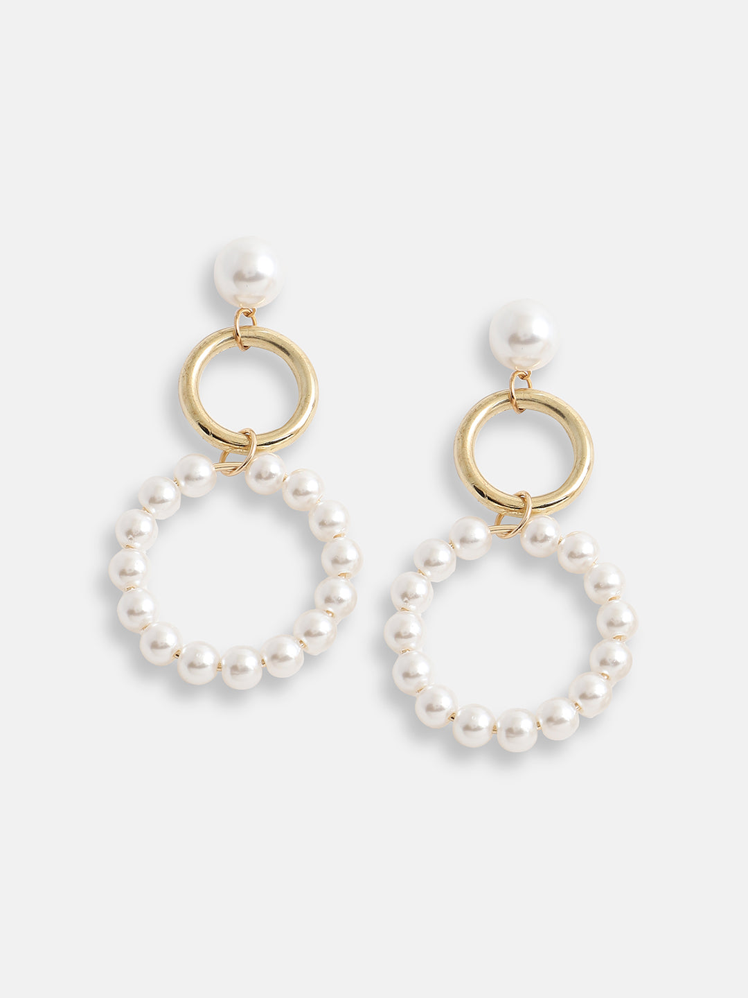 Halo Pearl Earrings
